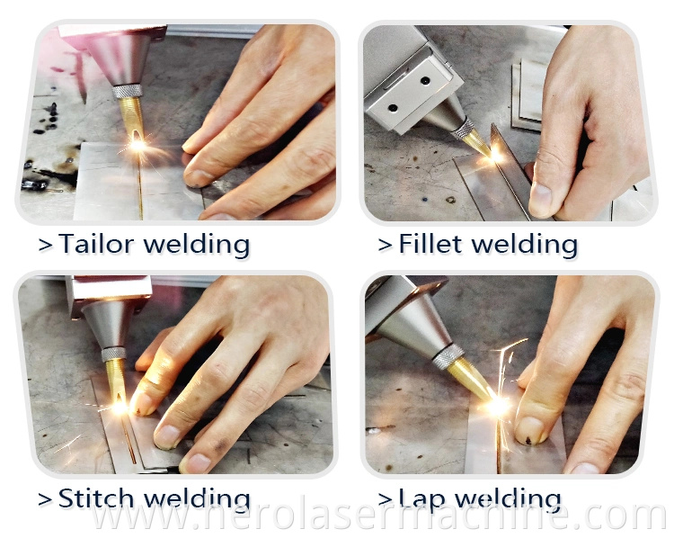 1000W 1500W 2000W 3000W Herolaser Handheld Laser Welding Machine for Metal Aluminum Copper Stainless Steel Industry